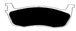 Porterfield Brake Pads for 1997 FORD F250 3/4 Ton 4WD Rear Disc FR SPORT