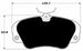 Porterfield Brake Pads for 1998 CADILLAC CATERA FR SPORT
