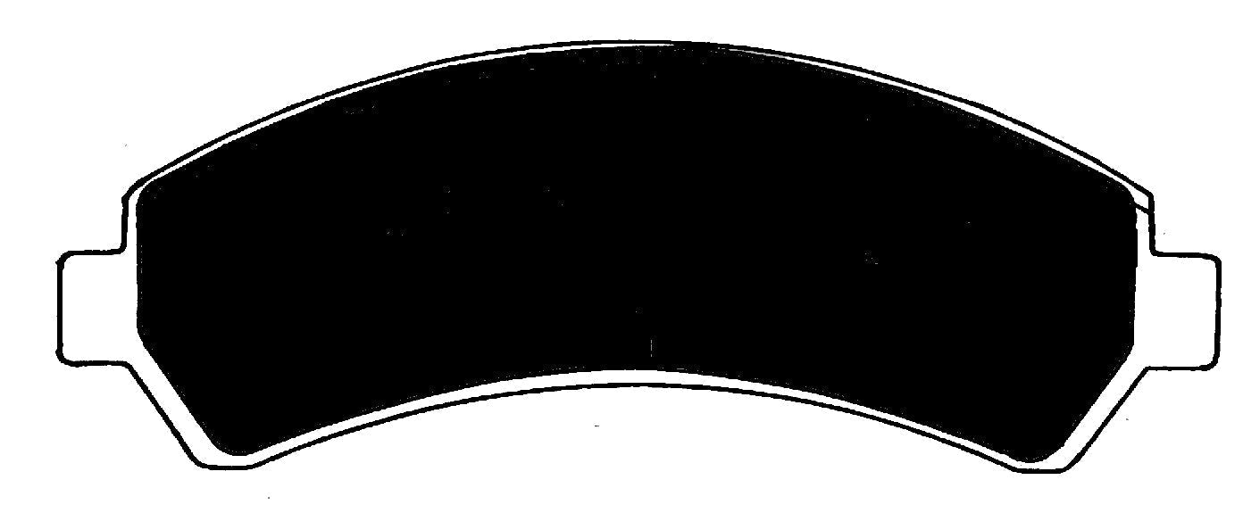 Porterfield Brake Pads for 1998 GMC ENVOY FR SPORT