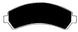 Porterfield Brake Pads for 2002 GMC T-15 JIMMY 4WD FR SPORT