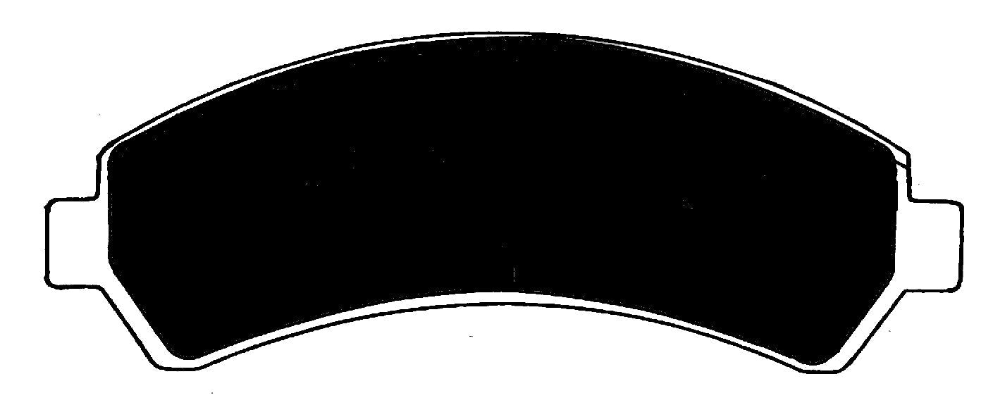 Porterfield Brake Pads for 2001 GMC S-15 Jimmy 2WD FR SPORT