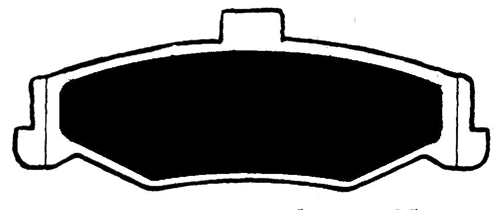 Porterfield Brake Pads for 2000 CHEVROLET CAMARO FR SPORT