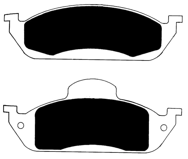 Porterfield Brake Pads for 2003 MERCEDES-BENZ ML320 FR SPORT