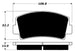 Porterfield Brake Pads for 1984 MAZDA RX 7 R/Drum FR SPORT