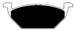 Porterfield Brake Pads for 2015 VOLKSWAGEN JETTA HYBRID FR SPORT