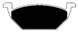 Porterfield Brake Pads for 2004 VOLKSWAGEN BEETLE Convertible 2.0L Gas FR SPORT