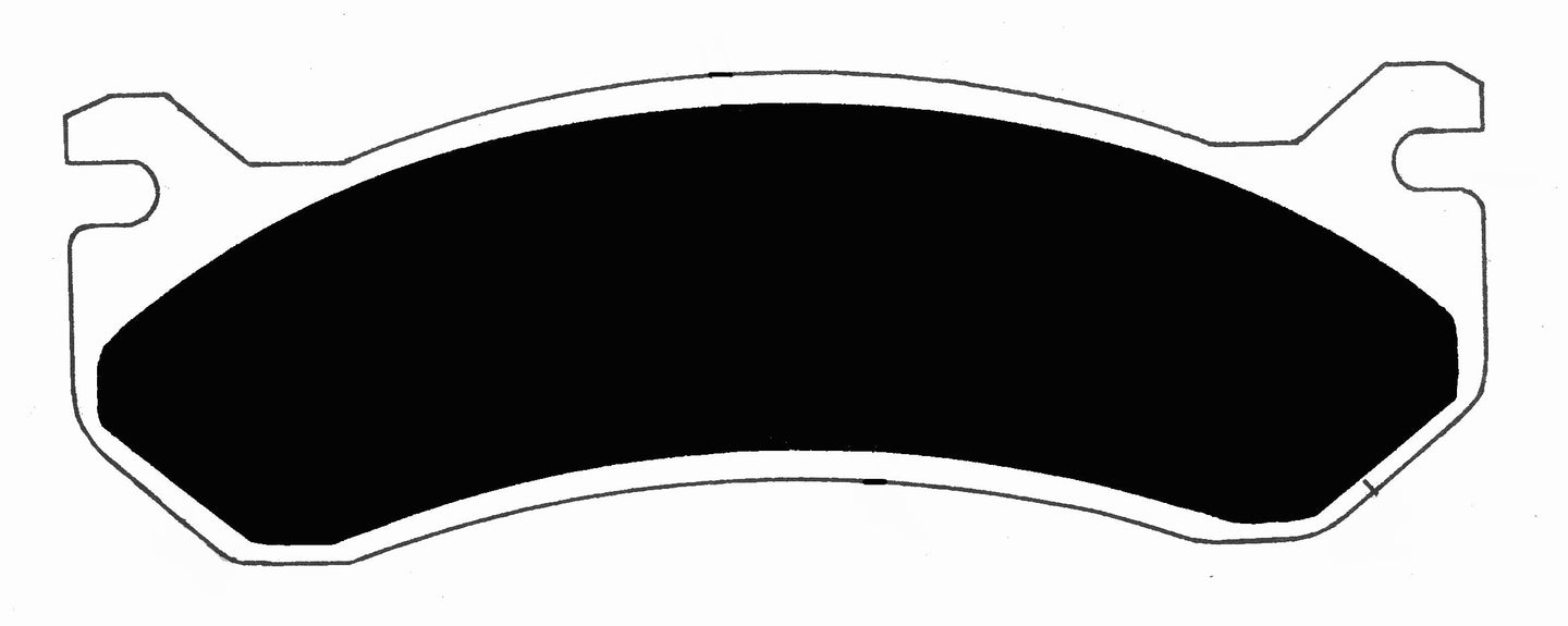 Porterfield Brake Pads for 2003 CHEVROLET SILVERADO 1500 4WD/Ext Cab/4 Whl steer/325mm rear discs FR SPORT