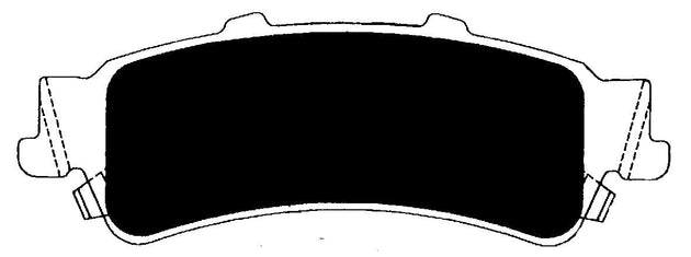 Porterfield Brake Pads for 2004 CHEVROLET SILVERADO 1500 2WD/4 Dr/ HD/ 4 Whl Steer FR SPORT