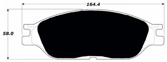 Porterfield Brake Pads for 1999 FORD WINDSTAR FR SPORT