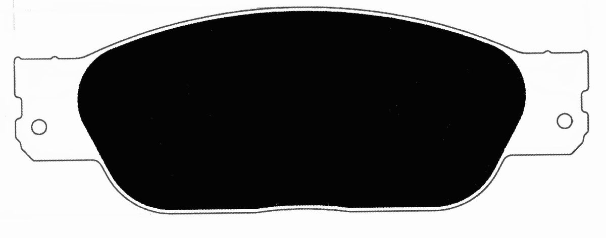 Porterfield Brake Pads for 2000 JAGUAR S TYPE FR SPORT
