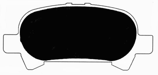 Porterfield Brake Pads for 2004 TOYOTA SOLARA FR SPORT