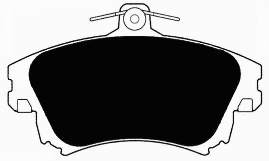 Porterfield Brake Pads for 2004 VOLVO S40 FR SPORT