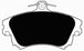 Porterfield Brake Pads for 2003 VOLVO S40 FR SPORT