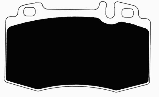 Porterfield Brake Pads for 2008 MERCEDES-BENZ SLK55 AMG 6 Piston Front Caliper FR SPORT