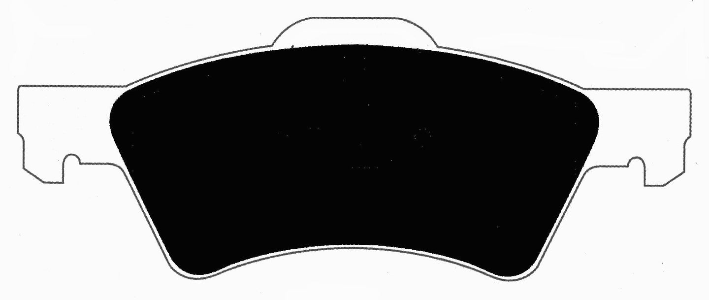 Porterfield Brake Pads for 2002 DODGE CARAVAN / GRAND CARAVAN FWD R/Disc FR SPORT