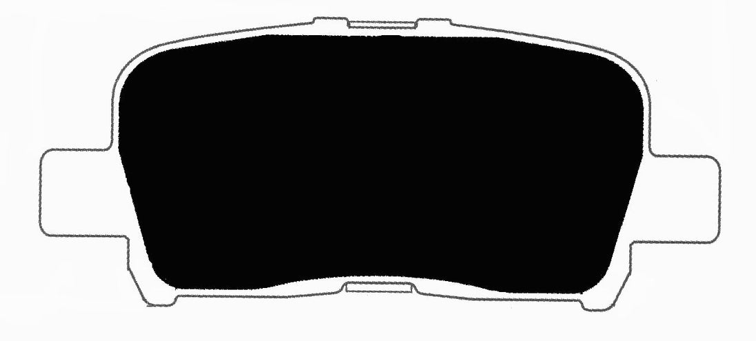 Porterfield Brake Pads for 2001 ACURA MDX FR SPORT