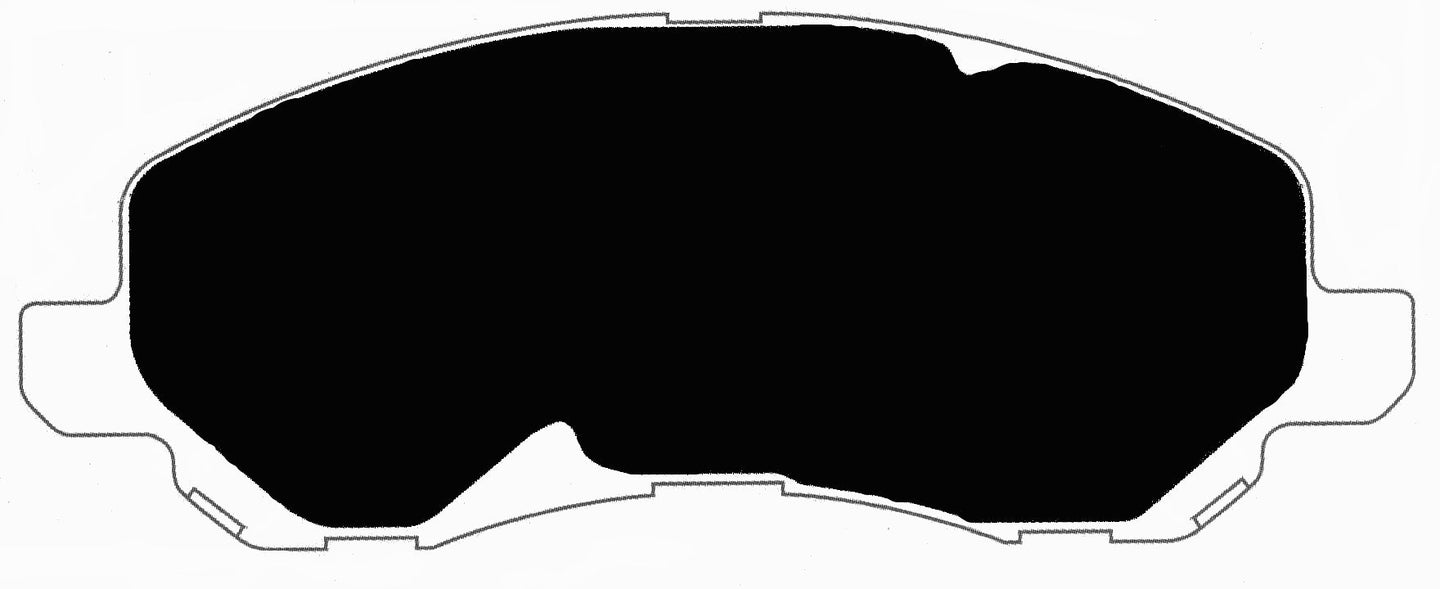 Porterfield Brake Pads for 2010 JEEP PATRIOT w/262mm Rear Discs FR SPORT