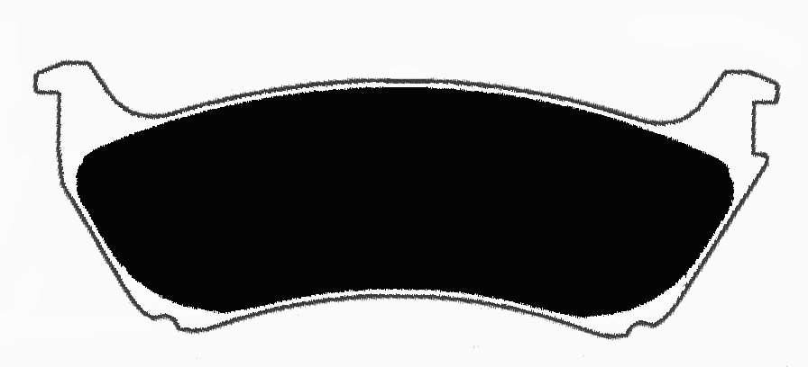 Porterfield Brake Pads for 2003 MERCEDES-BENZ ML320 FR SPORT