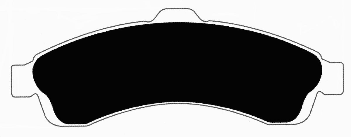 Porterfield Brake Pads for 2002 CHEVROLET TRAILBLAZER FR SPORT