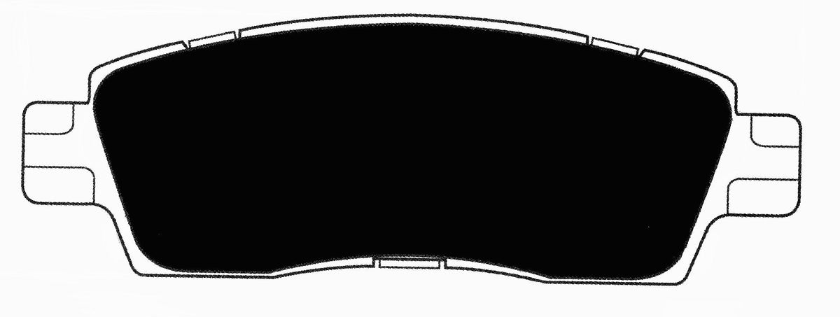 Porterfield Brake Pads for 2002 CHEVROLET TRAILBLAZER FR SPORT