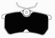Porterfield Brake Pads for 2004 FORD FOCUS R/Disc FR SPORT