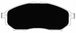 Porterfield Brake Pads for 2006 INFINITI FX35 FR SPORT