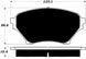 Porterfield Brake Pads for 2004 MAZDA MX-5 MIATA FR SPORT