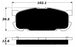 Porterfield Brake Pads for 2001 MAZDA MIATA Hard/Sport Susp. FR SPORT