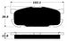 Porterfield Brake Pads for 2001 MAZDA MIATA Hard/Sport Susp. FR SPORT