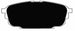 Porterfield Brake Pads for 2001 MAZDA PROTEGE 2.0L Eng ES FR SPORT