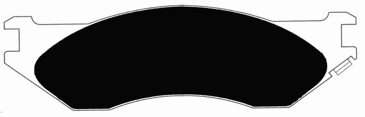 Porterfield Brake Pads for 2002 DODGE RAM 1500 4WD FR SPORT