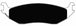 Porterfield Brake Pads for 2016 DODGE RAM 1500 4WD FR SPORT