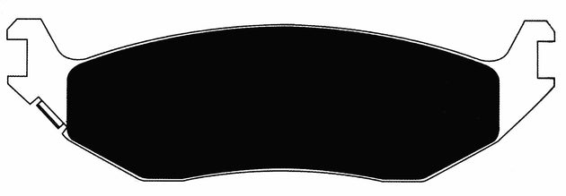 Porterfield Brake Pads for 2008 DODGE RAM 1500 2WD FR SPORT