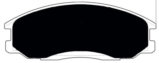 Porterfield Brake Pads for 2000 HYUNDAI SANTA FE V6 2WD FR SPORT