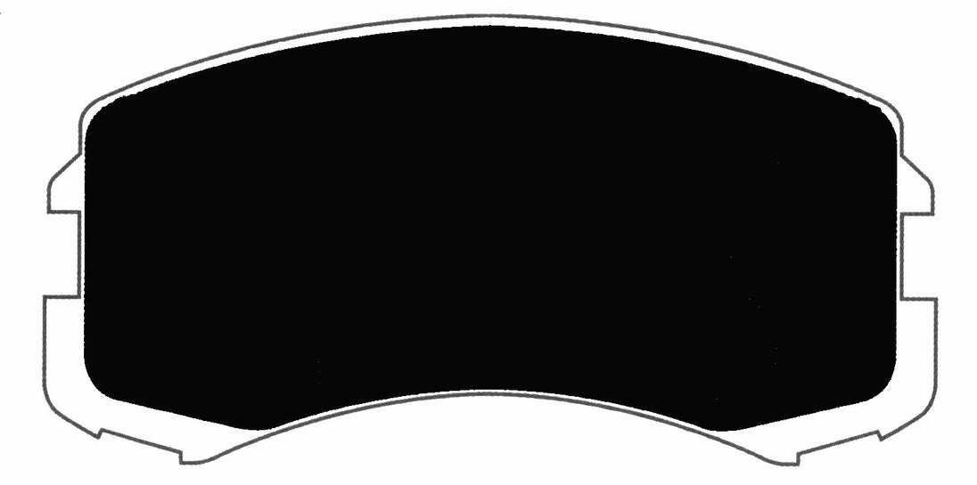 Porterfield Brake Pads for 2007 MITSUBISHI Lancer FR SPORT