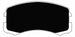 Porterfield Brake Pads for 2005 MITSUBISHI Lancer FR SPORT
