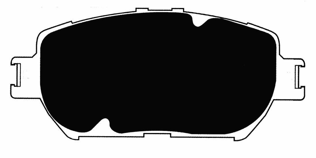 Porterfield Brake Pads for 2005 TOYOTA CAMRY 4 Cyl Made in Japan FR SPORT