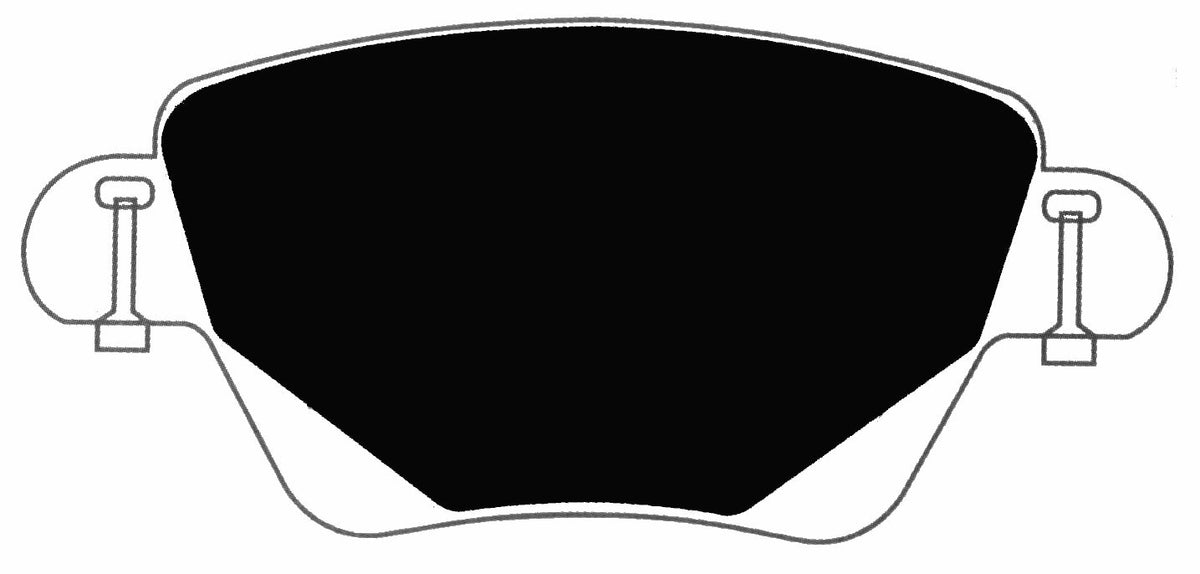 Porterfield Brake Pads for 2002 JAGUAR X Type FR SPORT