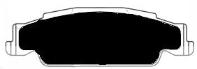 Porterfield Brake Pads for 2004 CADILLAC CTS Sedan FR SPORT