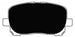 Porterfield Brake Pads for 2003 TOYOTA COROLLA Sedan(Rear Drum) FR SPORT
