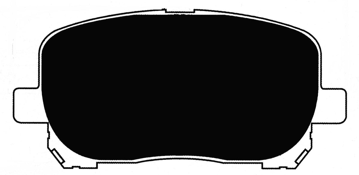 Porterfield Brake Pads for 2003 PONTIAC VIBE FR SPORT