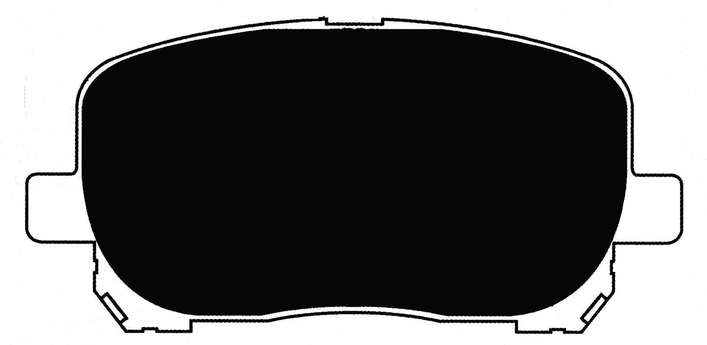 Porterfield Brake Pads for 2007 PONTIAC VIBE GT FR SPORT