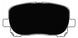 Porterfield Brake Pads for 2005 TOYOTA MATRIX XRS FR SPORT