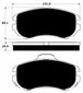Porterfield Brake Pads for 2003 HYUNDAI TIBURON FR SPORT