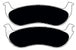 Porterfield Brake Pads for 2003 FORD CROWN VICTORIA Police FR SPORT