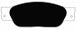 Porterfield Brake Pads for 2003 JAGUAR S TYPE FR SPORT