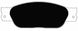 Porterfield Brake Pads for 2005 JAGUAR S TYPE FR SPORT