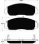 Porterfield Brake Pads for 2004 HONDA ACCORD Sedan V6 FR SPORT
