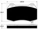 Porterfield Brake Pads for 2002 NISSAN 350Z Track model FR SPORT