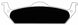 Porterfield Brake Pads for 2004 DODGE DAKOTA 4WD FR SPORT